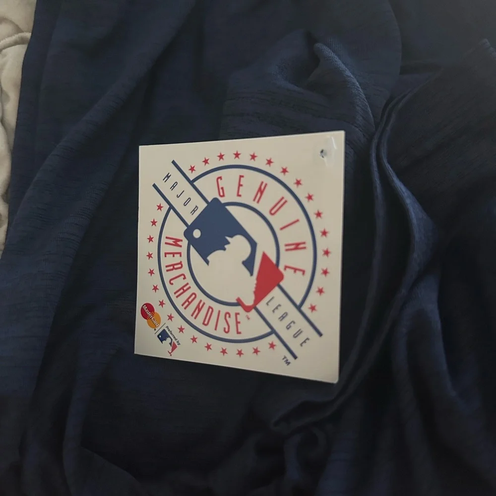 New York Yankees Antigua Heather Navy Layout Polo - Picture 5 of 5